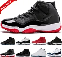 STAR OG 2018 11 Cap and Gown Prom Night New 11s Basketball Shoes men Space Jam Bred Concord black P Heiress Win Like 96 Sports trainers