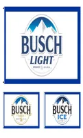 Impressão digital personalizada 3x5 pés 90x150cm Busch Ice Bud Bot Band para Man Cave Pub Bar Banner Decoração engraçada College Domer B9772424