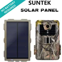 Extérieur imperméable 1700mAh Batterie au lithium Trail Hunting Camera Solar Panel Kit - Système d'alimentation du chargeur solaire étanche 220810213W