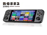 RG552 Anbernic Retro Video Game Console Dual systems Android Linux Pocket Game Player Built in 256G 30000 Games H2204148006704