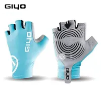 Giyo Cycling Halfing Finger Rękawice Przełamanie wiatru przeciw wsuwaniu rowerów Rowersy Racing Cycle MTB Rower Glove 2206241987814