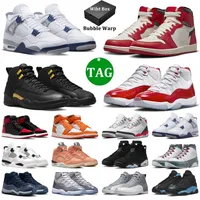 with box basketball shoes Athletic Shoes men women 4 11 12 military Navy black cats cherry oreo cool grey racer blue 1s 3s 4s 5s 6s 11s 12s 13s trainers sneakers 36-47