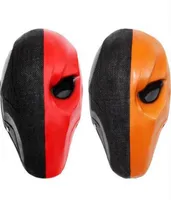 Novo Halloween Arrow Seasation Deathstroke Masks Face Full Face Masquerade Deathstroke Cosplay Costume Props Resina Resina Terror3664219
