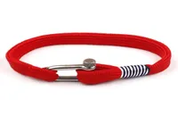 Lucky Red Rope Bracelet Homme Boy Stainless Steel Braslet Minimalist Survival Brazalete For Hombre Hand Accessories Gift Him Charm2360484