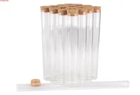 15 pieces 55ml 22220mm Long Test Tubes with Cork Lids Glass Jars Vials Small bottles for DIY Craft Accessorygoods7684306