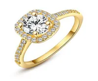 Gold Dimond Wedding Ring Engagement Ti Ny anländer S925 Arrow Heart Anniversary Whole Solitaire Lady Crastyle Dimond Women Pari5137295