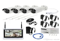 Full HD 1080p Camera 4CH Plug and Play 20 MP NVR CCTV Zestaw 12039039 Monitor LCD Indoor IR POE SEBYCYJNY