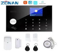 TUYA WIFI gsm alarm security system Kit With Motion Detector Sensor Burglar APP Control Wireless alarm system14017056