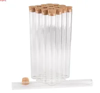 15 pieces 55ml 22220mm Long Test Tubes with Cork Lids Glass Jars Vials Small bottles for DIY Craft Accessorygoods9362342
