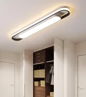 Modern LED ceiling chandelier for bedroom cloakroom aisle corridor balcony acrylic strip chandelier lighting fixtures 110220V7584256