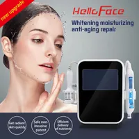 2023 Dispositif de m￩soth￩rapie sans aiguilles Retter le rajeunissement de la peau R￩soudre les probl￨mes de peau plus profonds Mesogun Cool Hammer Needle Free Hf Hello Face