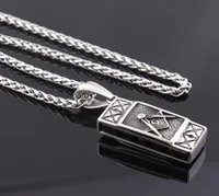 Fashion New design Stainless steel harmonica G pendant vintage mason Masonic pendants silver necklaces jewelry MP201565820