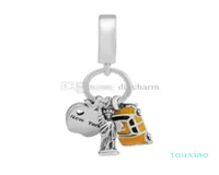 DIY Fits for Pandora Bracelet Charms 925 Sterling Silver Jewelry New York Highlights Dangle Charm Beads for Jewelry Making8898101