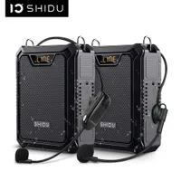 Other Electronics SHIDU 30W Waterproof Portable Audio Voice Amplifier Louds er Bluetooth S er with Wired Mic for Teachers M1000 230107