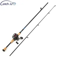 Spinning Rods Catch U 1 7m 1 8m Fishing Rod Carbon Fiber Spinning Casting Pole Bait Weight 6 12g Reservoir Pond Fast Lure 230107