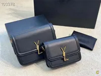 2023 Designer de moda Mulher bolsa de ombro feminino bolsa de bolsa bolsa de câmera caixa original caixa de couro genuíno Cadeia transversal de alta qualidade qualidade