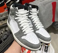 2023 Air 1 Retro 1s High OG Washed Heritage Basketball Shoes Casual Black Fire Red Light Smoke Grey Sail DZ5485-051 Men Outdoor Sports Sneakers Jordan Mens Trainers