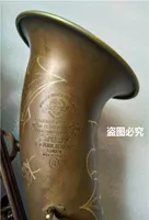 French Brand Custom Mark VI High Quality Tenor Saxophone 95 Copy Musical Instruments Antique Copper Simulation Professional Brass3438381