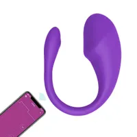 Предметы красоты сексуальные игрушки беспроводные вибраторы для женщин Bluetooth App Remote Control G Spot Dildo Wogina Wear Vibrating Egg for Shop Adult 18