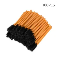 Makeup Brushes 100pcs Multiple Styles Disposable Silicone Eyelash Extention Tool Applicator Wands