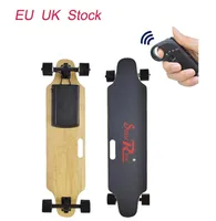 EU Instock HTS1 Smart Skateboarding 4 Wheels Electric Longboard 300W 2 Double Motor 24V 44AH med 24G Digital Remote Control5441514