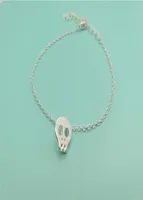 10 -stcs Simple Animal Small Skull Face Head Armbanden Tiny Sugar Skull Blacelet Cute Skeleton Bracelet For Women Jewelry3644124