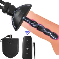 Sex Toy Massageger Elektroschocker Penis Plug Urethral Toys Männliche Masturbatoren Hahnring für Männer Stimulator Erektion