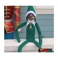 Christmas Decorations Snoop On A Stoop Elf Doll Long Bendy Toy Funny Gifts For Friend Holiday Decoration Year 220922 Drop Delivery H Dh2N4