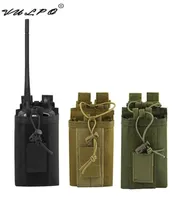 VULPO Outdoor Nylon Molle interphone Pouch Tactical Molle Radio Walkie Talkie Holder Bag Pocket8906525