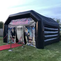 Oxford Fabric Inflable Nightclub tenda 5x4m Air House Bar Booth Adults Night Club Pub VIP Room para eventos de festa2681073