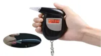 Professional Alcohol Breath Tester Breathalyzer Analyzer Detector Test Keychain Breathalizer Breathalyser Device LCD Screen3955121