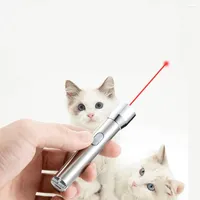 Cat Toys Funny Laser Pet Toy Red Dot Light Creative Sight Pointer Pen Interactive LED USB UV