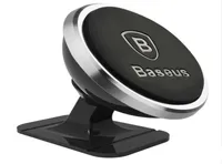 新しいBaseus Quality Phone Holder 360度GPS iPhone XS Samsung S9 Air Vent Mount Stand Factory2964831用磁気モブリル電話ホルダー
