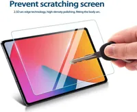 Voor iPad Mini 6 Pro 2021 123 45 2019 9H Hardheid HD Clear Screen Protector Bubble Antiscatch Tempered Glass met retail 7470252