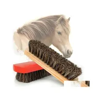 Reinigingsborstels 100 paardenhaar schoenborstel Pools natuurlijk leer echt paardenhaar zacht polijstgereedschap bootpolish voor su￨de nubuck boo dhrp6