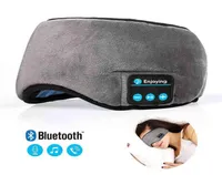 Bluetooth Sleeping Headphones Eye Mask Sleep Headband Soft Elastic Comfortable Wireless Music Earphones 2205096440607