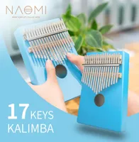 Naomi 17 Keys Kalimba Thumb Piano Finger Piano Gifts for Kids Aduls Beginners5665838