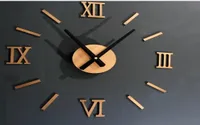 Roman Numer 3D Watch Acrylic Mirrored Digital Wall Clock for Living Room Modern Design DIY Home Decor7727633