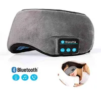 Bluetooth Sleeping Headphones Eye Mask Sleep Headband Soft Elastic Comfortable Wireless Music Earphones 2205097668416