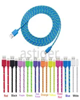 1M 2M 3M TypeC Cables Data Sync Charging Micro USB Nylon braid Cable without Package for S21 S8 S9 S10 NOTE 20 Android Smartphone8222018