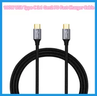 2PCSLOT 100W USB Type C 31 Gen2 PD Fast Charger Cable 4K HD 10Gbps Data Cable for SwitchMacBook 1M PC Accessories2725821