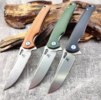 Eafengrow Sitivien ST130 REAL 14C28N coltello pieghevole Micarta manico Micarta Cuscinetto Flipper Camping Hunting Cucina Tasca Sopravvivenza Out3622525