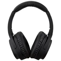 Ilive Bluetooth ru￭do-cancelamento de fones de ouvido com orelha preta Iahn40b