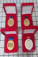Gewinnermedaillen Velvet Box Soccer Golden Alloy Club Medaillen als Sammlungen oder Geschenke von Kopites7484743
