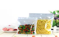 pearl Plastic Poly OPP bag Clear white packing zipper Zip lock Retail Packages Jewelry food PVC plastic bag6148113