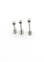 Labret Ring Lip Stud Bar Surgical Steel 16 Gauge Popular Body Jewelry Cartiliage Tragus Monroe Piercing Chin Helix Ball 16G1334913