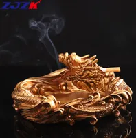 Household Merchandises New Chinese Style Home Living Room Creative Trend Antifly Ash Office Retro Decorative Ashtray6896670