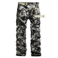 Men&#039;s Pants Men 2023 Camouflage Cargo Mens Casual Pockets Trouser Outwear Army Baggy Joger Worker Male Camo 40