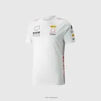 Japonya'daki yeni F1 Team Luxury Erkek Tişörtleri Sıcak Kekler SATIŞI Özel Baskı T-Shirt Adam Motosiklet Kısa Kollu Tshirt Yaz