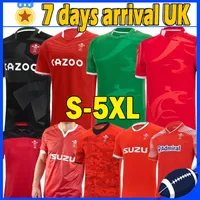 2021 2022 RUGBY NATIONALE TEAM JIERSEYS Cymru Home Red Away Men Polo T-shirt Short shorts E Heren 21/22 MANNEN KIDS TRAINING JESERY UNIFORMEN S-5XL